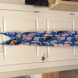 Express laced back, side cut maxi dress